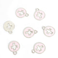 Enamel-Look Gold Silver Cross Alloy Charms in 16 Styles view 11