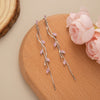 Silver Pink Leaves