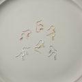 Spring Coil Fishhook Earring Findings Six Metal Finishes view 3