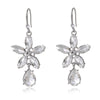Silver Flower Drop