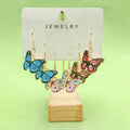 Assorted Hook Earring Sets: Butterflies, Pink Ribbon, Halloween view 4