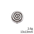 Spiral Disc Spacer Bead in 1 Finish for Jewelry Making view 4