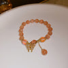 Orange Butterfly Bead