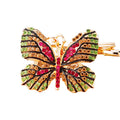 Large Jeweled Butterfly Keychains in Five Multicolor Palettes plus Assorted Option view 5
