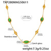Green Glass Necklace