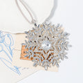 Rhinestone Snowflake and Wreath Christmas Hangers 4 Styles view 7
