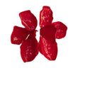 Bright Pink Sculpted Flower Stud Earrings - One Style view 5