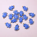 Tiny Enamel Octopus Pendant Charms in Ten Color Options view 9