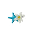 Starfish Fabric Flower Duckbill Hair Clips Four Colors view 5
