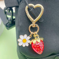 Flower Charm Keychains in 24 Pictured Variations for Bags and Keys view 3