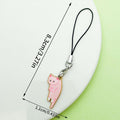 Cat Charm Keychains Featuring Fruit Across 13 Pictured Variations view 10