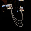Pink Chain Cuff