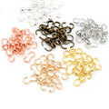 S-Shaped Jewelry Connectors in Five Metal Finishes view 5