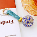 Patterned Crystal Ball Keychains in Ten Colors plus Assorted Option view 6