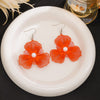 Orange Mesh Flowers