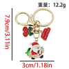 Gold Music Santa