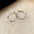 Round Hoop Earrings in Assorted Textures and Sizes view 11