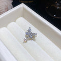 Butterfly Pearl Ear Cuffs In Six Silver And Gold Tone Styles view 9