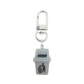 Miniature Colorful Trash Bin Novelty Clip Keychains view 10