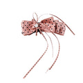 Polka Dot Satin Bow Banana Hair Clips Three Color Styles view 5