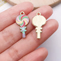 Enamel Zinc Alloy Coffee Cup Cat Milk Tea Cup Charm Pendant for Earrings DIY