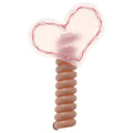 Acrylic Heart Spiral Phone Coil Hair Ties Four Colors view 5