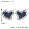 Steel Navy Heart