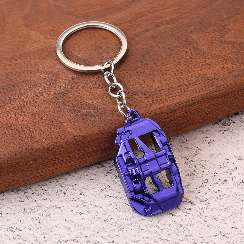 Men's Metal Brake Caliper Car Keychain Gift Accessory