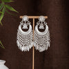Silver Long Tassels
