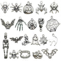 Silver-Tone Seashell Metal Charms with 12 Listed Options view 6