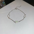 Square Zircon Tennis Bracelet Gold Silver 9 Styles view 12