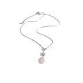 Pink Shell Pendant Necklaces in Three Silver Tone Designs view 5