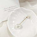 Pearl Double-End Stick Pins Brooches Plus Airplane Pin 5 Styles view 3