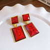 Red Rectangle Drop