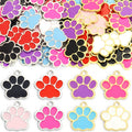 Enamel-Look Gold Silver Cat Paw Alloy Charms in 14 Styles view 4