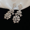Silver Floral Lace