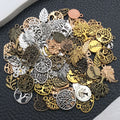 Yellow Tree of Life Metal Charms with 5 Listed Options view 2