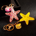 Jelly Starfish Keychains in Five Colors plus Assorted Option view 3