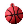 Soft Rubber Mini Sports Ball Charm Pendant Seven Styles view 5