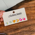 Fruit Nature and Animal Mini Stud Earring Three Pair Sets view 12