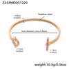 Z234 RoseGold Bangle