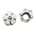 Antique Silver Bead and Flower Metal Charms with 9 Listed Options view 11