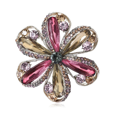 Open Petal Flower shown from the front