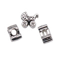 Baby Stroller Shaped Large Hole Bead for Jewelry Making view 4
