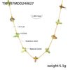 Olive Stone Necklace