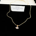 Crystal Evil Eye Pendant Necklaces Bracelets Gold Silver Six Styles view 6