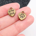 Gold-Tone Dog Metal Charms with 26 Listed Options for DIY Jewelry Making view 12