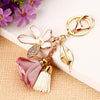 Pink-White Flower-Tassel