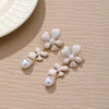 White Floral Drops