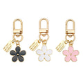 Rose, Sunflower and Daisy Charm Keychains in 42 Pictured Variations for Bags and Keys view 5
